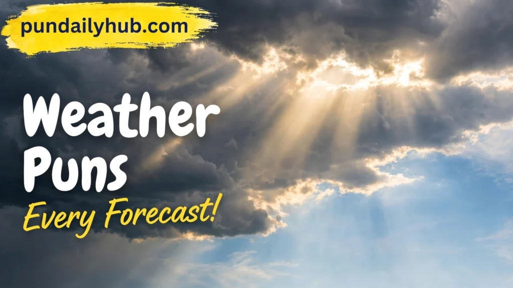 funny weather puns